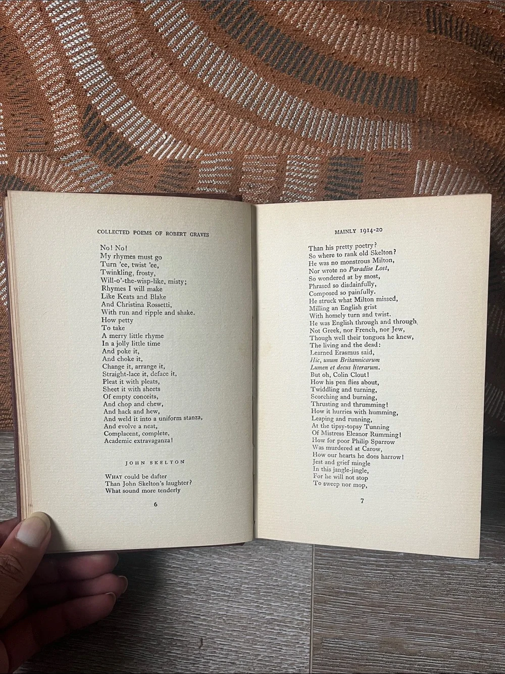 Collected Poems 1914-1926 Hardcover Coffee Table Book - Robert Graves